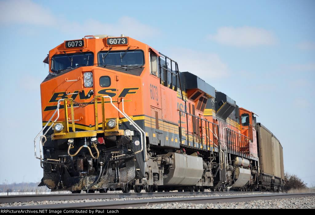 Tied down coal train